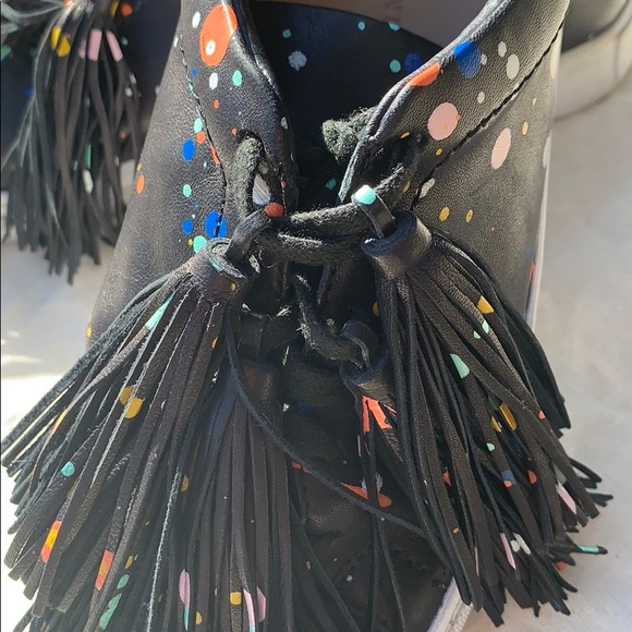 Loeffler Randall Logan Splatter Sneakers - Picture 5 of 5